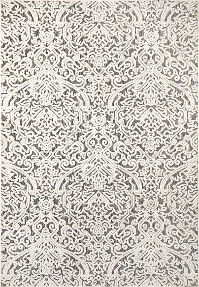 Dynamic Rugs LOTUS 8147-199 Ivory and Multi